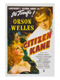 Citizen Kane, Orson Welles, 1941 Poster Citizen Kane, Orson Welles, 1941 Poster