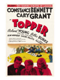 Topper, Cary Grant, Roland Young, Constance Bennett, 1937 Posters