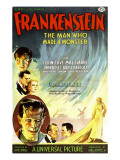 Frankenstein, Dwight Frye, John Boles, Mae Clarke, Boris Karloff, Edward Van Sloan, 1931 Giclee Print