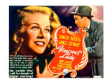 Vivacious Lady, Ginger Rogers, James Stewart, 1938 Prints