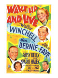 Wake Up and Live, Ben Bernie, Patsy Kelly, 1937 Posters