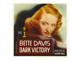 Dark Victory, Bette Davis on Window Card, 1939 Photo