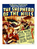 The Shepherd of the Hills, Harry Carey, Betty Field, John Wayne on Window Card, 1941 Posters