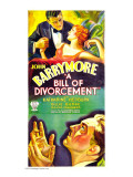 A Bill of Divorcement, John Barrymore, Katharine Hepburn, 1932 Plakater A Bill of Divorcement, John Barrymore, Katharine Hepburn, 1932 Plakater