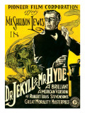 Dr.Jekyll and Mr. Hyde, Sheldon Lewis, 1920 Kunstdruck