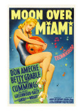 Moon over Miami, Betty Grable, 1941 Poster