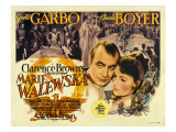 Conquest (Aka Marie Walewska), Top Center from Left: Charles Boyer, Greta Garbo, 1937 Affiches