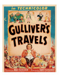 Gulliver's Travels, Window Card, 1939 Posters