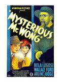 Mysterious Mr. Wong, Wallace Ford, Arline Judge, Bela Lugosi, 1935 Posters