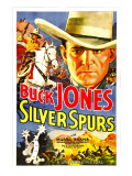 Silver Spurs, Buck Jones, 1936 Print