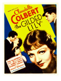 Gilded Lily, Fred Macmurray, Claudette Colbert, Far Right: Ray Milland on Midget Window Card, 1935 Posters