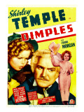 Dimples, Shirley Temple, Frank Morgan, Shirley Temple on Midget Window Card, 1936 Prints