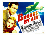 Thirteen Hours by Air, Fred Macmurray, Joan Bennett, 1936 Posters