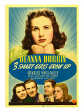 Three Smart Girls Grow Up, Deanna Durbin, Helen Parrish, William Lundigan, 1939 Prints