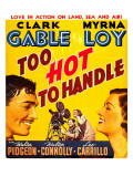 Too Hot to Handle, 1938 Posters