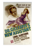 Dr. Gillespie's New Assistant, Lionel Barrymore, Susan Peters, 1942 Plakater