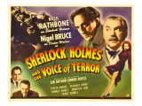Sherlock Holmes and the Voice of Terror, Thomas Gomez, Reginald Denny, 1942 Prints