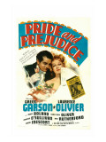 Pride and Prejudice, Laurence Olivier, Greer Garson, 1940 Print