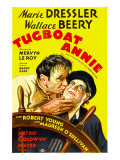 Tugboat Annie, Wallace Beery, Marie Dressler, 1933 Posters