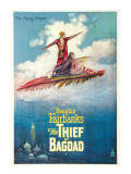 The Thief of Bagdad, Douglas Fairbanks, Sr., Julanne Johnson, 1924 Kunstdrucke