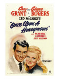 Once Upon a Honeymoon, Cary Grant, Ginger Rogers, 1942 Posters