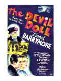 The Devil Doll, Lionel Barrymore (In Drag), Frank Lawton, Maureen O'sullivan, 1936 Posters