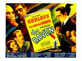 The Raven, Boris Karloff, Bela Lugosi, Irene Ware, Lester Matthews, 1935 Posters