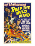Reap the Wild Wind, Ray Milland, Paulette Goddard, 1942 Posters