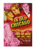 In Old Chicago, Alice Faye, Tyrone Power, Don Ameche, 1937 Posters