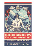 Bookbinders Seafood House Advertisement Photographie
