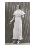 Twenties Mannequin in Long Dress Póster