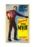 Tim Mccoy on Stock Midget Window Card, 1932 Pósters Tim Mccoy on Stock Midget Window Card, 1932 Pósters