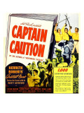 Captain Caution, Window Card, 1940 Posters