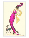 French Fashion, Dog Print