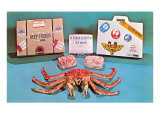 Frozen Crab Lámina giclée Frozen Crab Lámina giclée