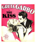 The Kiss, Greta Garbo, Lew Ayres on Window Card, 1929 Pósters