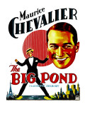 The Big Pond, Maurice Chevalier on Window Card, 1930 Prints