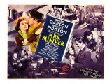 Mrs. Miniver, Greer Garson, Walter Pidgeon, 1942 Print