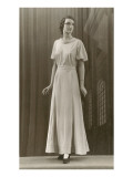 Twenties Mannequin in Long Dress Pósters
