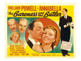 The Baroness and the Butler, 1938 Posters