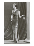 Twenties Mannequin in Velvet Dress Pósters