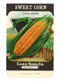 Sweet Corn Seed Packet Posters