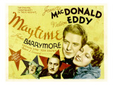 Maytime, Herman Bing, John Barrymore, Nelson Eddy, Jeanette Macdonald, 1937 Posters
