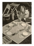 Photograph of Picnic Service Lámina giclée