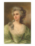 Baroque Portrait of Lady Posters