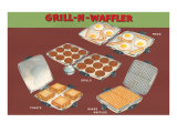Grill-N-Waffler Láminas Grill-N-Waffler Láminas