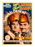 Sons of the Desert, Oliver Hardy, Stan Laurel, 1933 Poster