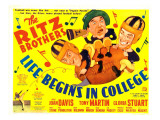 Life Begins in College, the Ritz Brothers (Al, Harry, Jimmy), 1937 Prints
