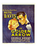 The Golden Arrow, Bette Davis, George Brent on Window Card, 1936 Prints