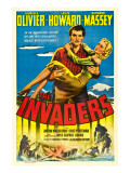 The Invaders (Aka 49th Parallel), Laurence Olivier, Glynis Johns, 1941 Posters